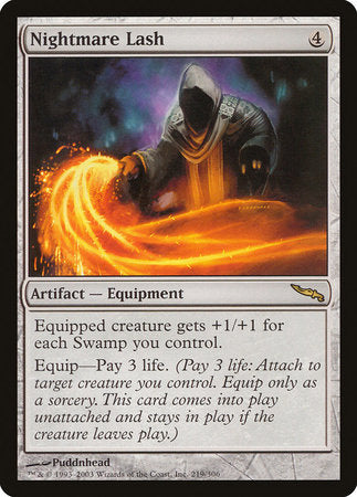 Nightmare Lash [Mirrodin] | Jack's On Queen