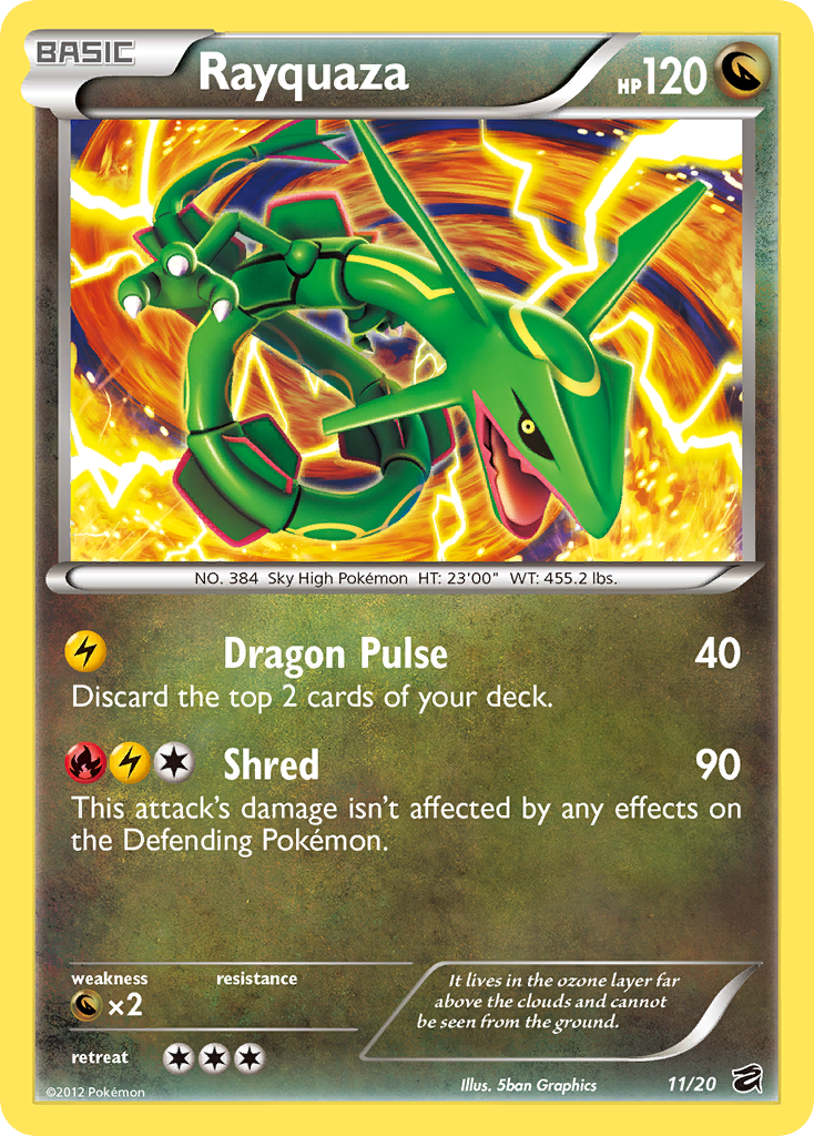 Rayquaza (11/20) [Black & White: Dragon Vault] | Jack's On Queen