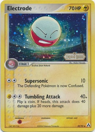 Electrode (32/92) (Stamped) [EX: Legend Maker] | Jack's On Queen