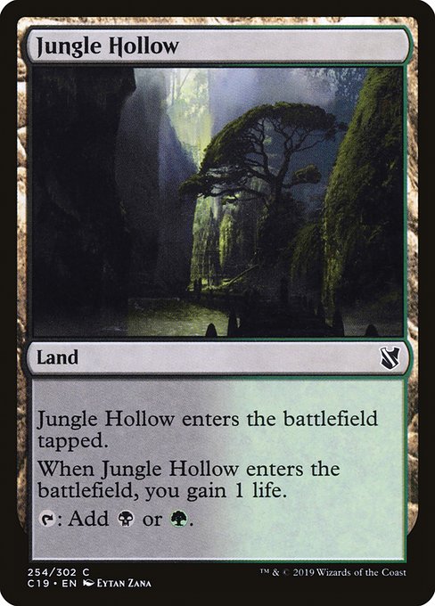 Jungle Hollow [Commander 2019] | Jack's On Queen