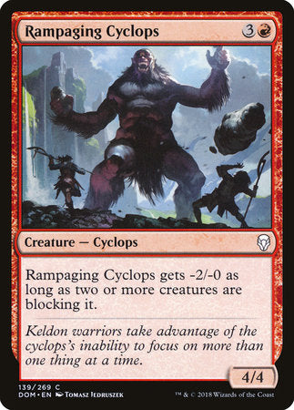 Rampaging Cyclops [Dominaria] | Jack's On Queen