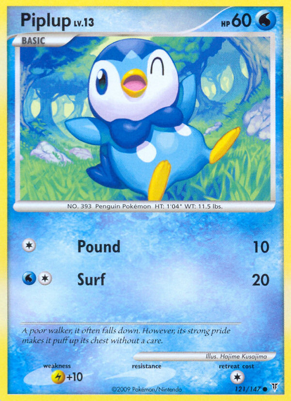 Piplup (121/147) [Platinum: Supreme Victors] | Jack's On Queen