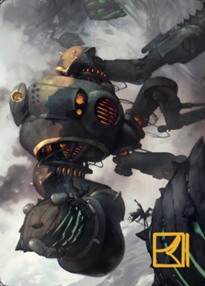 Rust Goliath Art Card (Gold-Stamped Signature) [The Brothers' War Art Series] | Jack's On Queen