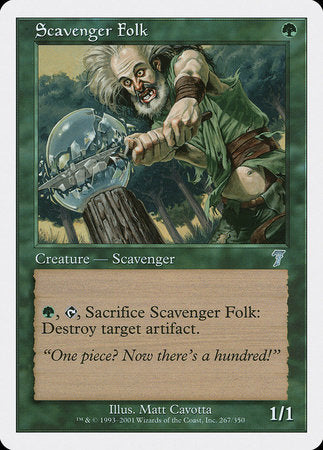 Scavenger Folk [Seventh Edition] | Jack's On Queen