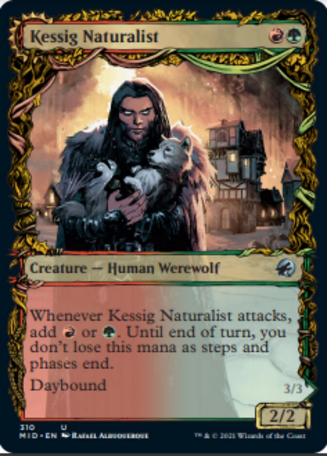 Kessig Naturalist // Lord of the Ulvenwald (Showcase Equinox) [Innistrad: Midnight Hunt] | Jack's On Queen