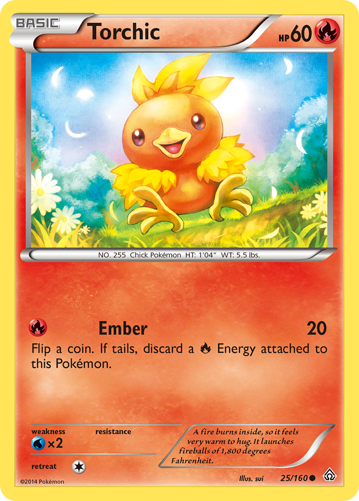 Torchic (25/160) [XY: Primal Clash] | Jack's On Queen