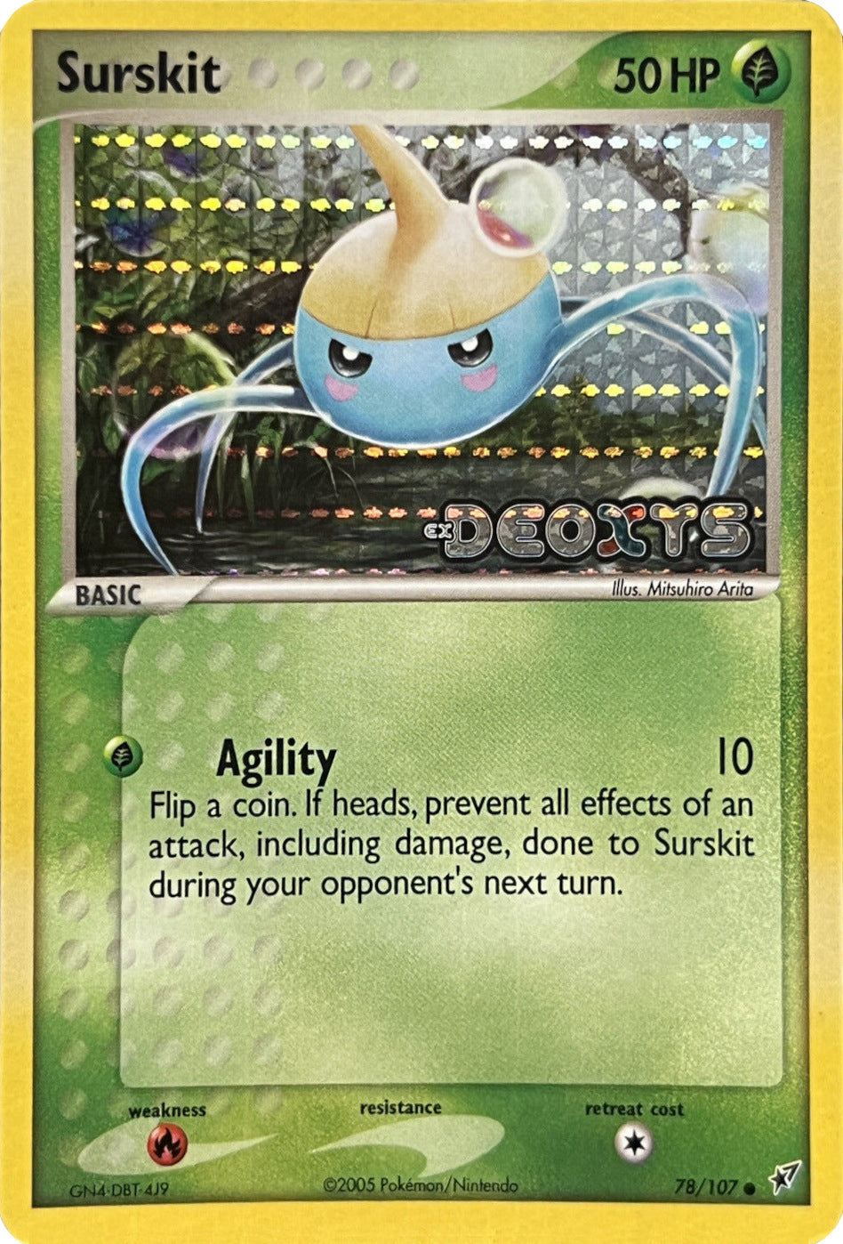 Surskit (78/107) (Stamped) [EX: Deoxys] | Jack's On Queen