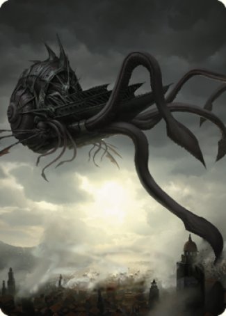 Nautiloid Ship Art Card [Commander Legends: Battle for Baldur's Gate Art Series] | Jack's On Queen
