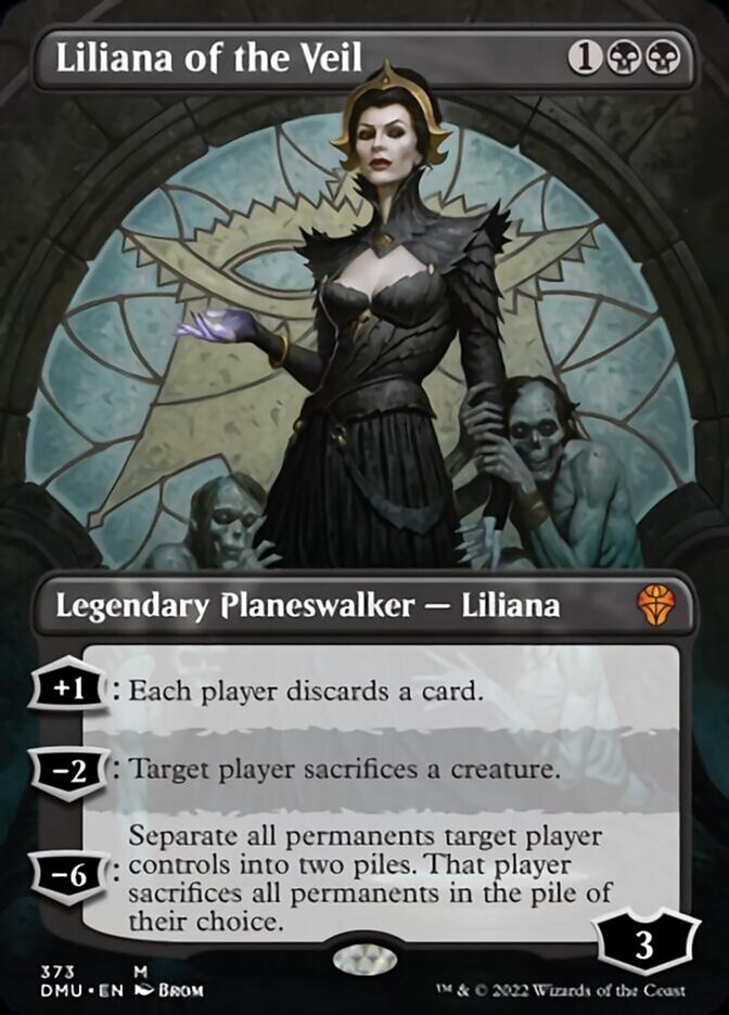 Liliana of the Veil (Borderless) [Dominaria United] | Jack's On Queen