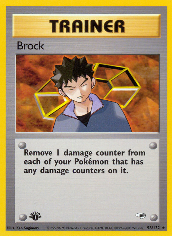 Brock (98/132) [Gym Heroes 1st Edition] | Jack's On Queen