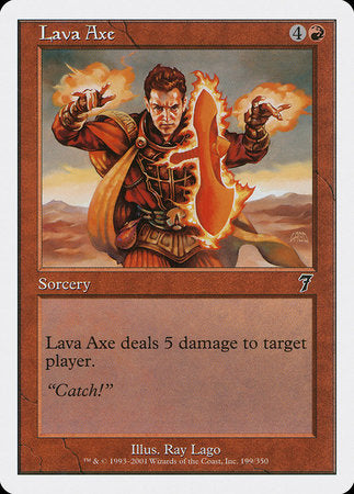 Lava Axe [Seventh Edition] | Jack's On Queen