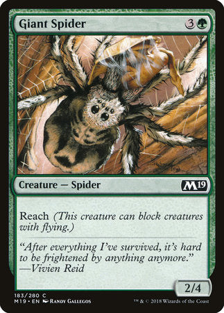 Giant Spider [Core Set 2019] | Jack's On Queen