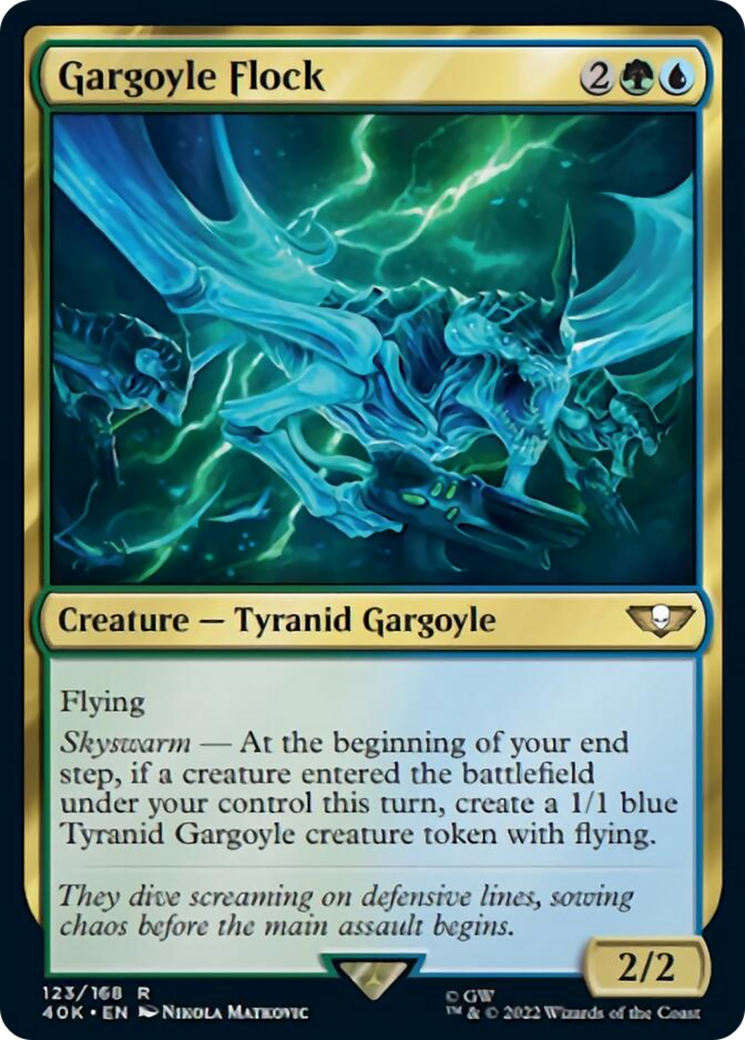 Gargoyle Flock (Surge Foil) [Universes Beyond: Warhammer 40,000] | Jack's On Queen