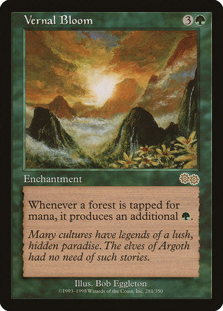 Vernal Bloom [Urza's Saga] | Jack's On Queen