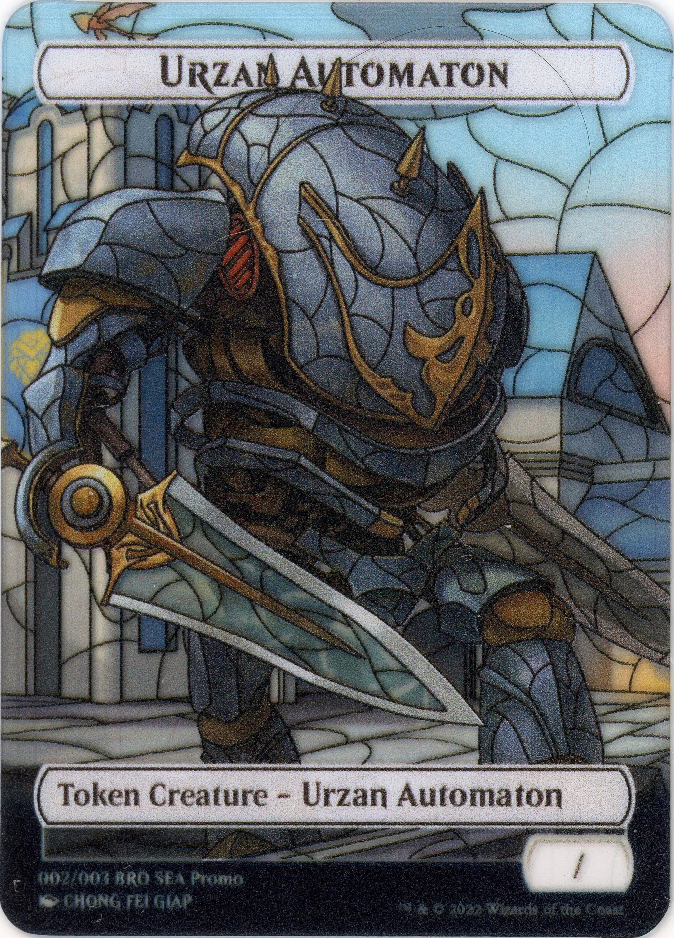Urzan Automaton Token (SEA Exclusive) [The Brothers' War Tokens] | Jack's On Queen