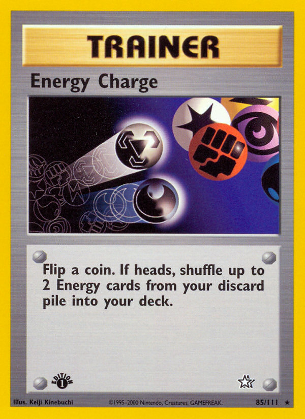 Energy Charge (85/111) [Neo Genesis 1st Edition] | Jack's On Queen