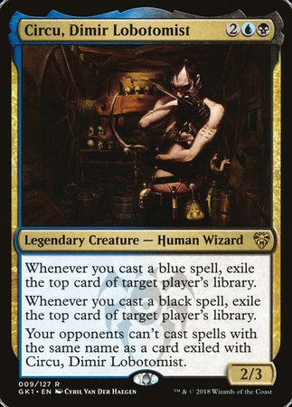 Circu, Dimir Lobotomist [GRN Guild Kit] | Jack's On Queen