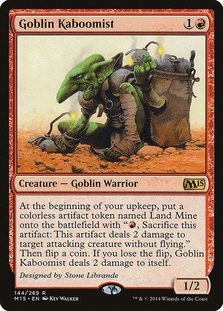 Goblin Kaboomist [Magic 2015] | Jack's On Queen