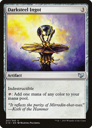 Darksteel Ingot [Commander 2015] | Jack's On Queen