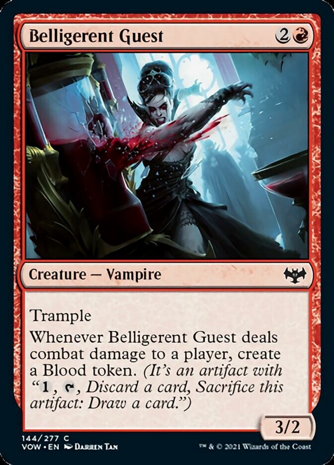 Belligerent Guest [Innistrad: Crimson Vow] | Jack's On Queen