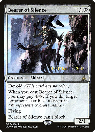 Bearer of Silence [Oath of the Gatewatch Promos] | Jack's On Queen