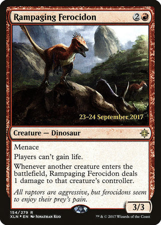 Rampaging Ferocidon [Ixalan Promos] | Jack's On Queen