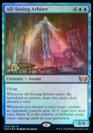 All-Seeing Arbiter [Streets of New Capenna Prerelease Promos] | Jack's On Queen