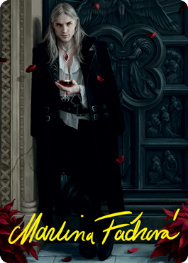 Sorin the Mirthless 1 Art Card (Gold-Stamped Signature) [Innistrad: Crimson Vow Art Series] | Jack's On Queen