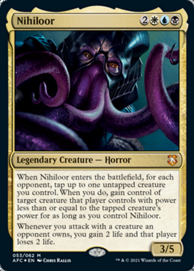 Nihiloor [Dungeons & Dragons: Adventures in the Forgotten Realms Commander] | Jack's On Queen