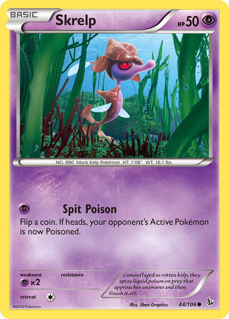 Skrelp (44/106) [XY: Flashfire] | Jack's On Queen