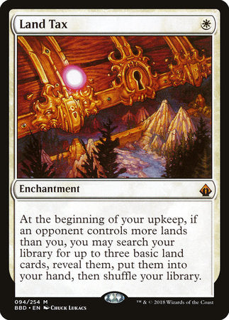 Land Tax [Battlebond] | Jack's On Queen