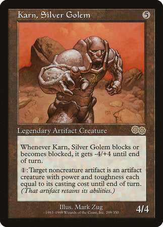 Karn, Silver Golem [Urza's Saga] | Jack's On Queen