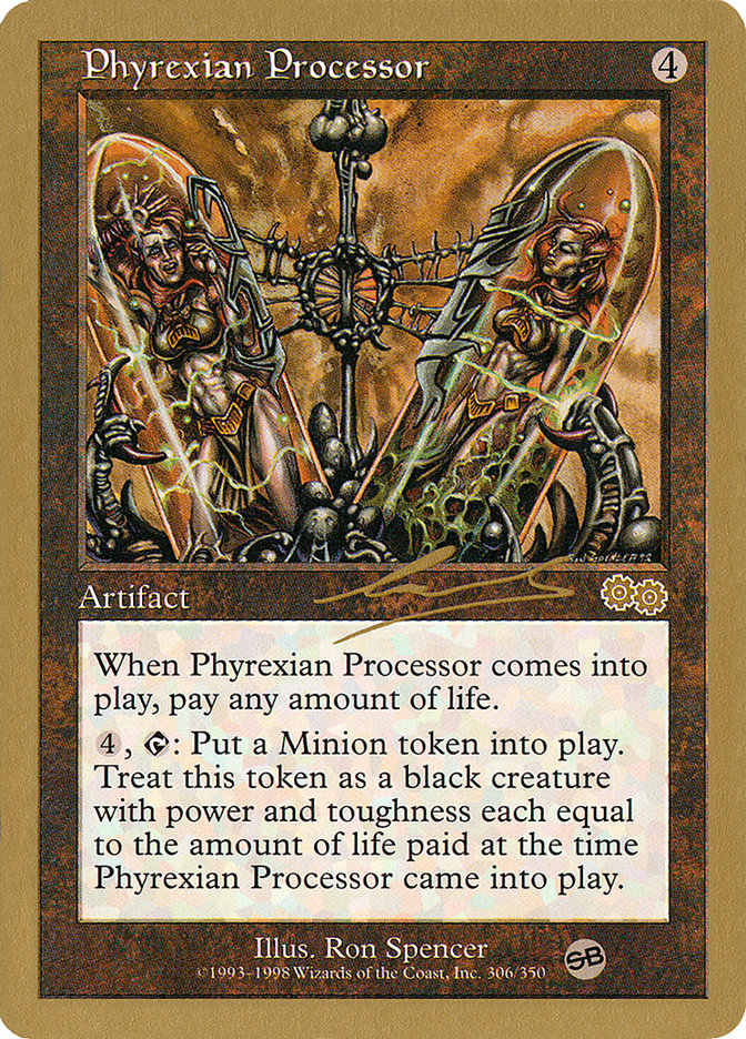 Phyrexian Processor (Nicolas Labarre) (SB) [World Championship Decks 2000] | Jack's On Queen