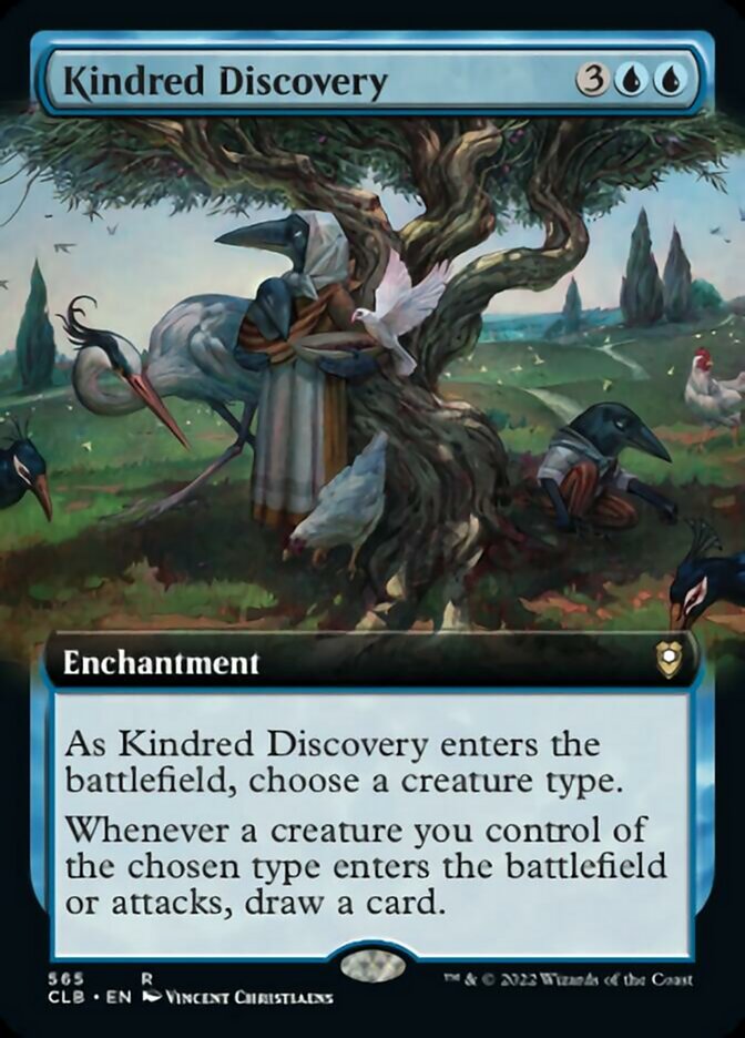 Kindred Discovery (Extended Art) [Commander Legends: Battle for Baldur's Gate] | Jack's On Queen