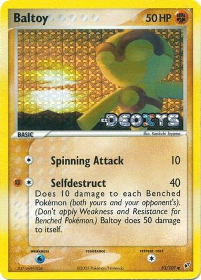 Baltoy (53/107) (Stamped) [EX: Deoxys] | Jack's On Queen