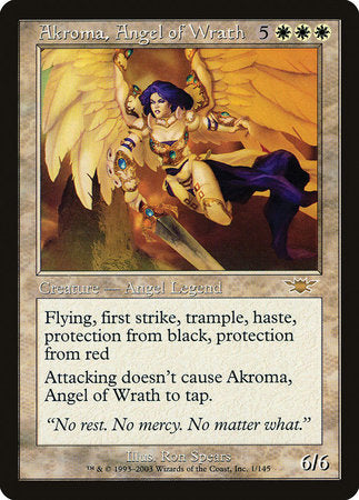 Akroma, Angel of Wrath [Legions] | Jack's On Queen