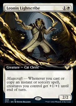 Leonin Lightscribe (Extended) [Strixhaven: School of Mages] | Jack's On Queen