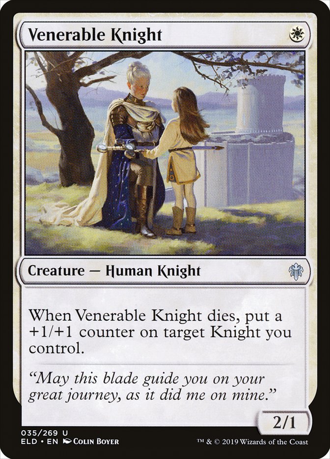 Venerable Knight [Throne of Eldraine] | Jack's On Queen