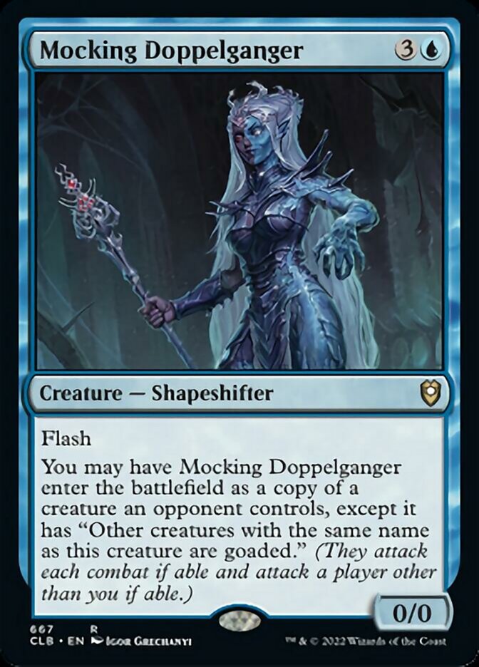 Mocking Doppelganger [Commander Legends: Battle for Baldur's Gate] | Jack's On Queen