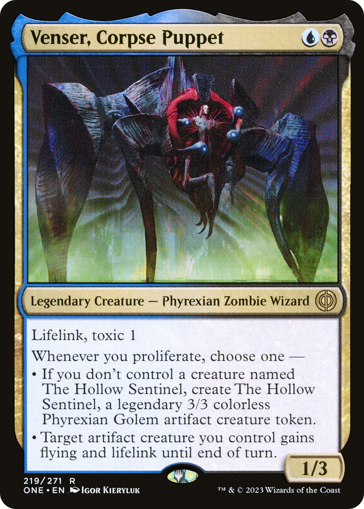 Venser, Corpse Puppet [Phyrexia: All Will Be One] | Jack's On Queen