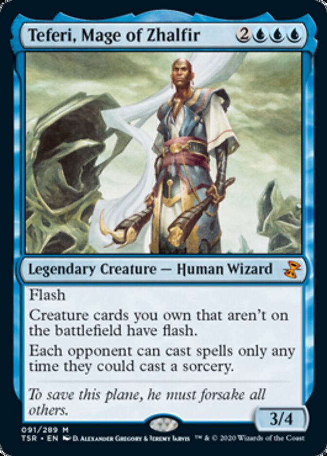 Teferi, Mage of Zhalfir [Time Spiral Remastered] | Jack's On Queen