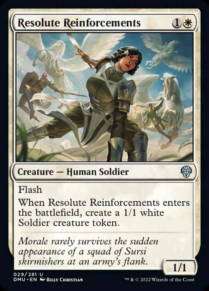 Resolute Reinforcements [Dominaria United] | Jack's On Queen