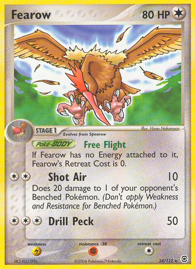 Fearow (24/112) [EX: FireRed & LeafGreen] | Jack's On Queen