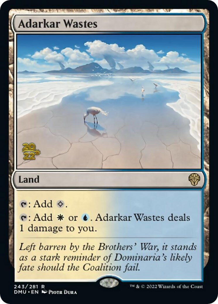 Adarkar Wastes [Dominaria United Prerelease Promos] | Jack's On Queen