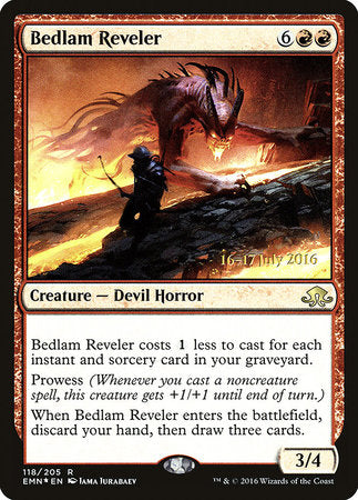 Bedlam Reveler [Eldritch Moon Promos] | Jack's On Queen