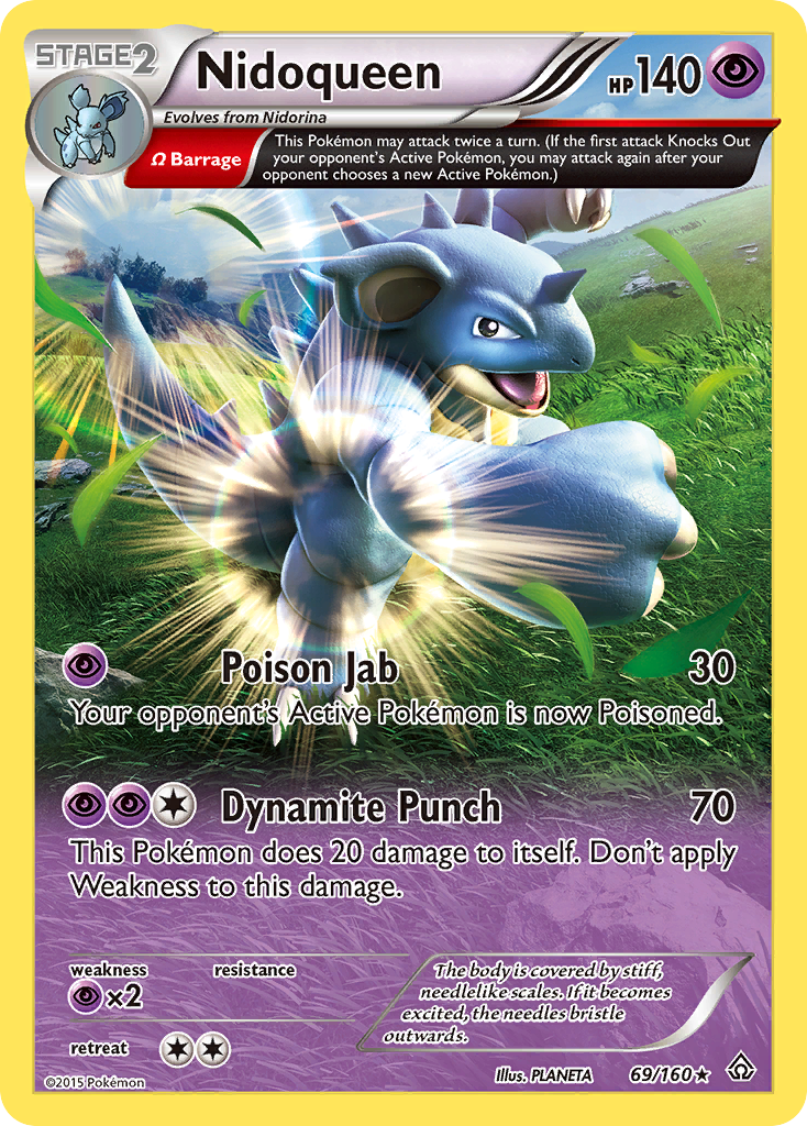 Nidoqueen (69/160) [XY: Primal Clash] | Jack's On Queen