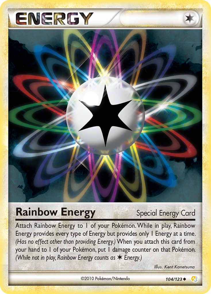 Rainbow Energy (104/123) [HeartGold & SoulSilver: Base Set] | Jack's On Queen