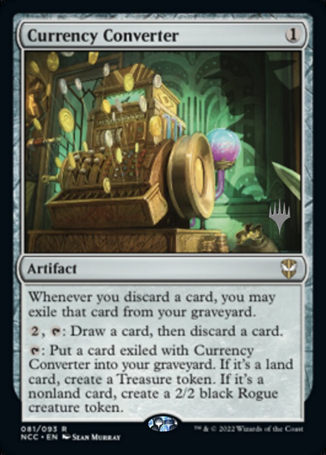 Currency Converter (Promo Pack) [Streets of New Capenna Commander Promos] | Jack's On Queen