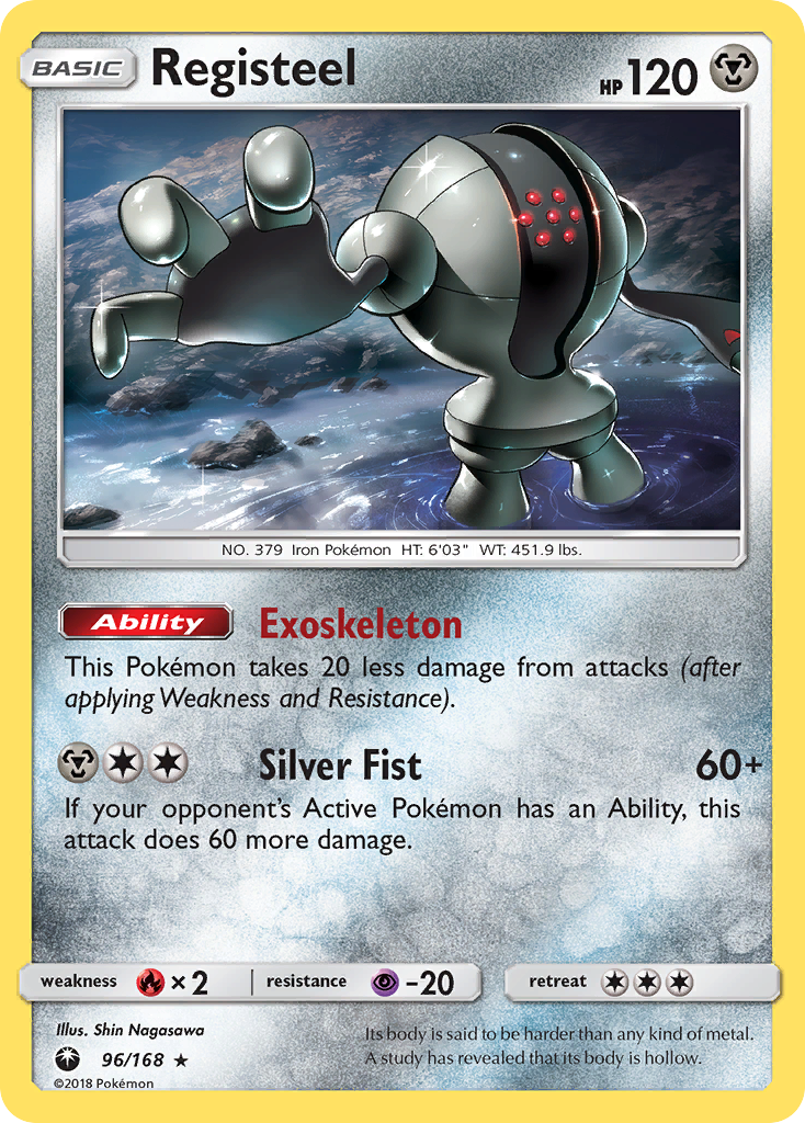 Registeel (96/168) [Sun & Moon: Celestial Storm] | Jack's On Queen