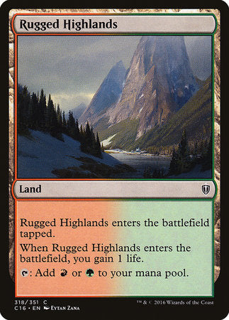 Rugged Highlands [Commander 2016] | Jack's On Queen